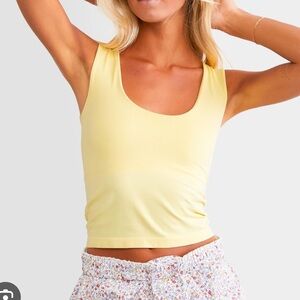 Free people clean lines muscle tank